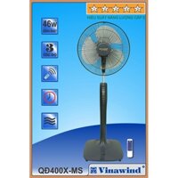 Quạt đứng Điện cơ Thống Nhất Vinawind QĐ400X-MS có điểu khiển từ xa, bảo hành 12 tháng - Hàng chính hãng