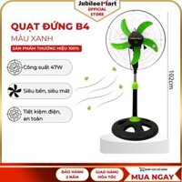 Quạt Đứng Lỡ Công Nghiệp Jubilee Mart Màu Xanh, Quạt Lỡ B4 Công Suất 47W 5 Cánh