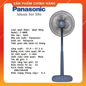 Quạt cây - đứng Panasonic F409K (F-409K)