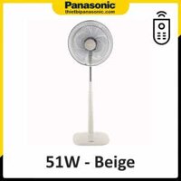 Quạt đứng Panasonic F-409KBE Màu Be, 51W, Có Remote