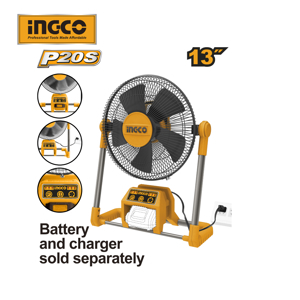 Quạt dùng pin Lithium Ingco CFALI2001