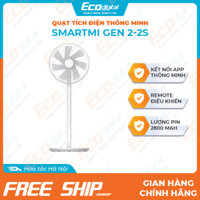 Quạt đứng sạc tích điện điều khiển từ xa qua app thông minh Smartmi Gen 2S/Gen3/Circulation Fan Inverter