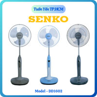 Quạt đứng Senko DD1602 công suất 47W, kết hợp đèn ngủ - Hàng chính hãng - Link ship thường