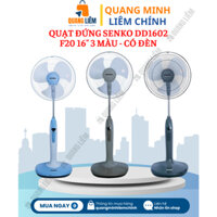 Quạt Đứng Senko DD1602 F20 16" 3 Màu - Có Đèn - Phân phối chính hãng Sỉ lẻ