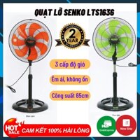 Quạt Đứng Senko LTS1636 Quạt Lỡ 7 Cánh 39cm Với Ba Tốc Độ Gió Êm Ái, An Toan Bảo Hành 24 Tháng