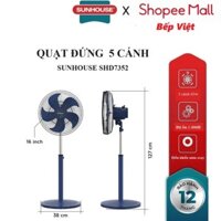QUẠT ĐỨNG SUNHOUSE 5 CÁNH SHD7352