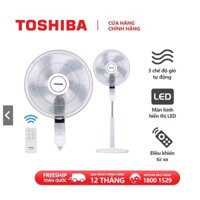 Quạt đứng Toshiba F-LSA20(H)VN 60W - Điều khiển từ xa - 5 cánh - Hẹn giờ tắt/mở - Hàng chính hãng, bảo hành 12 tháng