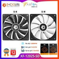 Quạt Fan Case 12CM ID-COOLING XF-12025-SD-K | SD-W điều tốc PWM