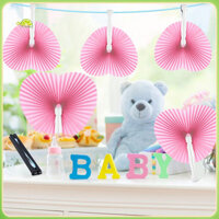 Quạt Giấy Gấp Fianao Quạt Giấy Accordion 20 Chiếc Quạt Gấp Trái Tim Tình Yêu Di Động Tự Làm Màu Xanh Hồng Quạt Cầm Tay Cho Tiệc Cưới Trang Trí Đồ Dùng Ủng Hộ Đông Nam Á