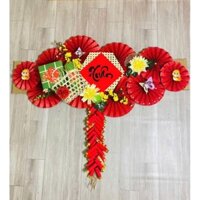 Quạt giấy gấp trang trí Tết Phát Tài -Decor