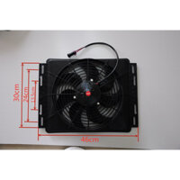 quạt gió dàn nóng điều hoà 12v-24v chạy điện  ác quy