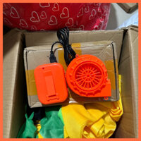 Quạt Gió làm mát mascot phân loại sạc dự phòng là pin con thỏ