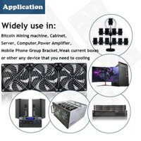 Quạt gió mini năng lượng mặt trời DC, quạt hút tốc độ cao 12cm, quạt tản nhiệt cho máy khai thác BTC, quạt làm mát máy chủ mạnh mẽ 120MM, quạt tường bền, quạt điện năng lượng mặt trời 0PNG MNHX