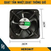 Quạt gió/ quạt tản nhiệt 220V 20x20mm