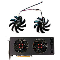 Quạt GPU mới 4PIN 85MM FDC10H12S9-C thích hợp cho quạt Sapphire R9 270X 280X XFX R9 280X 390 / 390X 8G RX470 RX570 RX580