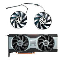 Quạt GPU mới chính hãng 4PIN 85MM AUB0812VD-00 DC 12V 0.5A thích hợp để làm mát card đồ họa AMD Radeon RX 6700 6700XT