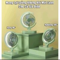 quạt hình mặt trăngkèm đèn led vn quạt sạc gấu -nhiều màu-đèn-chỉnh gió