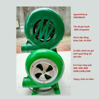 Quạt hỏa tốc quạt thổi bếp nướng than mini lò nướng gà vịt công suất 40w 60w 80w 100w 120w 150w
