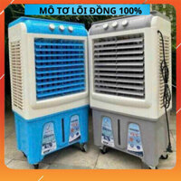 Quạt hơi nước điều hòa 45L làm mát không khí,Quạt điều hòa 50L làm mát không khí lõi đồng chạy êm bảo hành 12 tháng