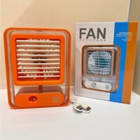 Quạt Hơi Nước FAN Nano Để Bàn Trong Suốt Thiết Kế Nhỏ Gọn Sạc Tích Điện Cảm Ứng Thế Hệ Mới