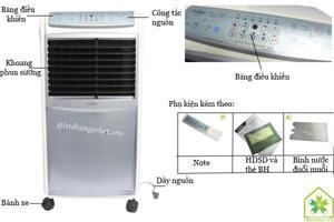 Quạt hơi nước Fushibo FB-EL815 - 60W