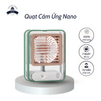 Quạt Hơi Nước Nano Để Bàn Công Suất 5W Thiết Kế Nhỏ Gọn Sạc Tích Điện Cảm Ứng Thế Hệ Mới GVQ Store