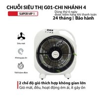 Quạt Hộp 2 Tốc Độ, Gió Êm, Dễ Ngủ, Để Bàn Mini, Công Suất 47W, Quạt Chạy Êm, Tiết Kiệm Điện