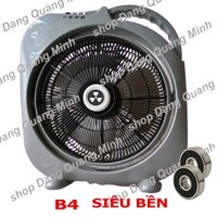 Quạt hộp 4 tấc cao cấp + 3 tốc độ - Động cơ trục bạc đạn ( vòng bi ) siêu bền ( bảo hành 12 tháng )