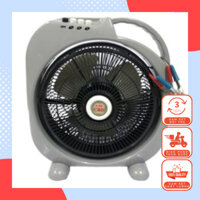 Quạt Hộp B300 - Kẹp Bình Ắc Quy 12V