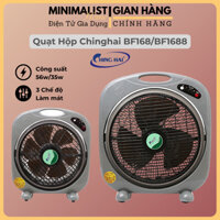 Quạt Hộp Chinghai BF168/BF1688, Quạt Tản Tạo Gió To Êm Dịu, Góc Hẹp Quạt Vẫn Tạo Gió Tốt, Tạo Sức Gió Mát Quanh Phòng