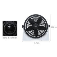 Quạt hộp Midea 5 cánh FB40-9H 55W
