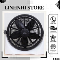 Quạt Hộp Midea FB40-9H 💥 CHÍNH HÃNG 💥 Quạt Để Bàn 5 Cánh Công suất 55W, Chỉnh Gió 3 Tốc Độ - Bảo Hành 12 Tháng Toàn Quốc