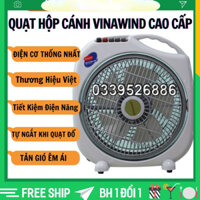 Quạt hộp - Quạt tản cánh điện cơ Thống Nhất Vinawin QH-300LP Chính Hãng Tự Ngắt Khi Đổ chạy khỏe và êm