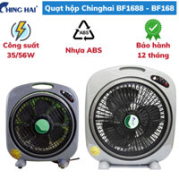 Quạt hộp - Quạt tản CHINGHAI BF168(40cm)/ BF1688(25cm),Động cơ mạnh mẽ bền bỉ, Gió mát - không gây tiếng ồn, BH 12 tháng