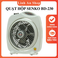 Quạt hộp senko BD-230- Quạt hộp nhỏ gọn để bàn- dễ di chuyển- Hoạt động êm ái