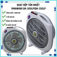 Quạt hộp tản cánh Vinawind điện cơ Thống Nhất QH-300LP/QH-350LP