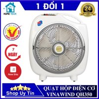 Quạt hộp Vinawind QH 350 LP Loại to sải cánh rộng 350mm, Quạt tản gió chính hãng, tự ngắt khi đổ