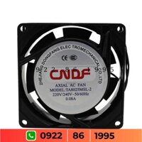 Quạt Hướng Trục Cndf Ta8025msl 380v220V Hộp Phân Phối Nhỏ Im Lặng Quạt Làm Mát Tủ Công Nghiệp giá tốt có VAT