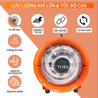 Quạt hướng trục di động, quạt thông gió tiện ích để hút khí và thông gió trong nhà và nơi làm việc