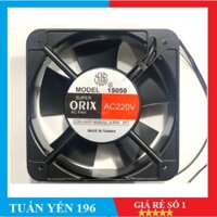 Quạt hút 220V SUPER ORIX 15x15 Vuông ( Đen ) Tem Cam