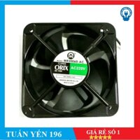 Quạt hút 220V SUPER ORIX 20x6x20 ( Đen ) Tem Xanh
