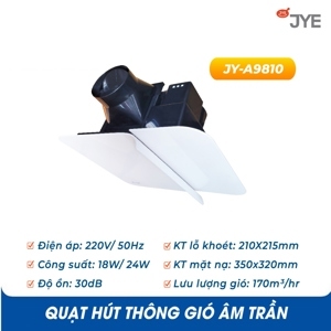 Quạt hút âm trần JY-A9810