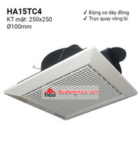 Quạt hút âm trần ống ngang HA15TC4 (chạy vòng bi)