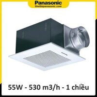 Quạt hút âm trần ống nối gió Panasonic FV-32CH9 55W 32x32cm