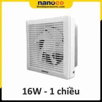 Quạt hút gắn tường Nanoco NWV1520 16W 1 chiều 200X200