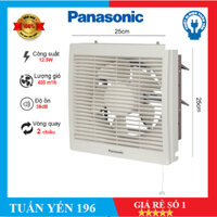 Quạt hút gắn tường Panasonic FV-20RL1 25x25cm 2 chiều có màn che- Bảo Hành 1 Năm