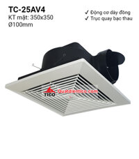 Quạt hút gió âm trần ống ngang TC-25AV4