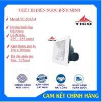 Quạt hút gió âm trần ống ngang TC-20AV4