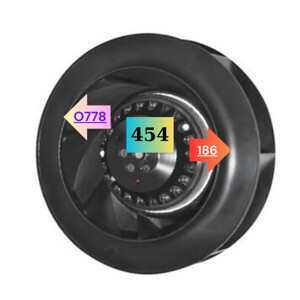 Quạt hút li tâm Leipole 190FLW2