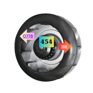 Quạt hút li tâm Leipole 250FLW2